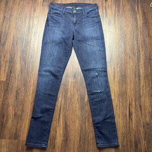 True Religion Skinny Jeans Dark Wash Halle Women’s Size 28